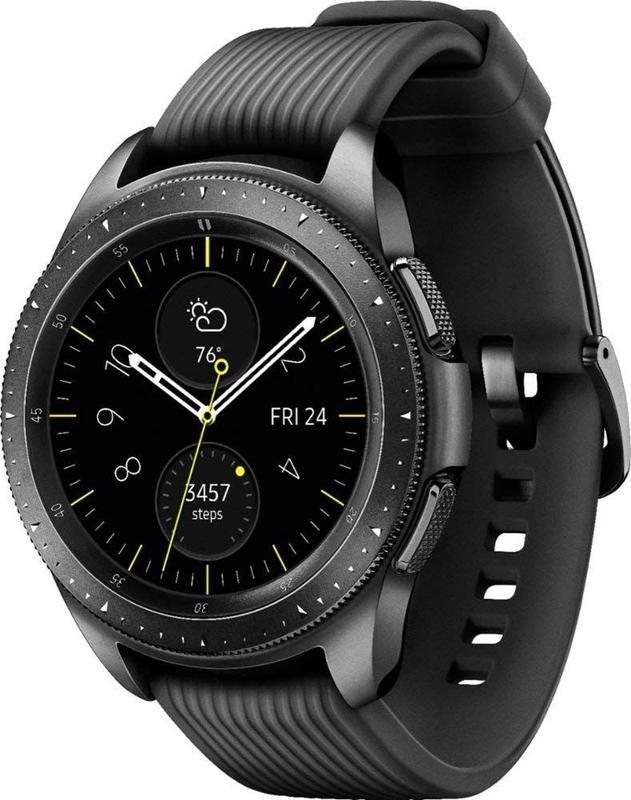 その他 SAMSUNG GALAXY WATCH 42MM MIDNIGHT BLACK Samsung Galaxy Watch (Bluetooth) tela de 1.2